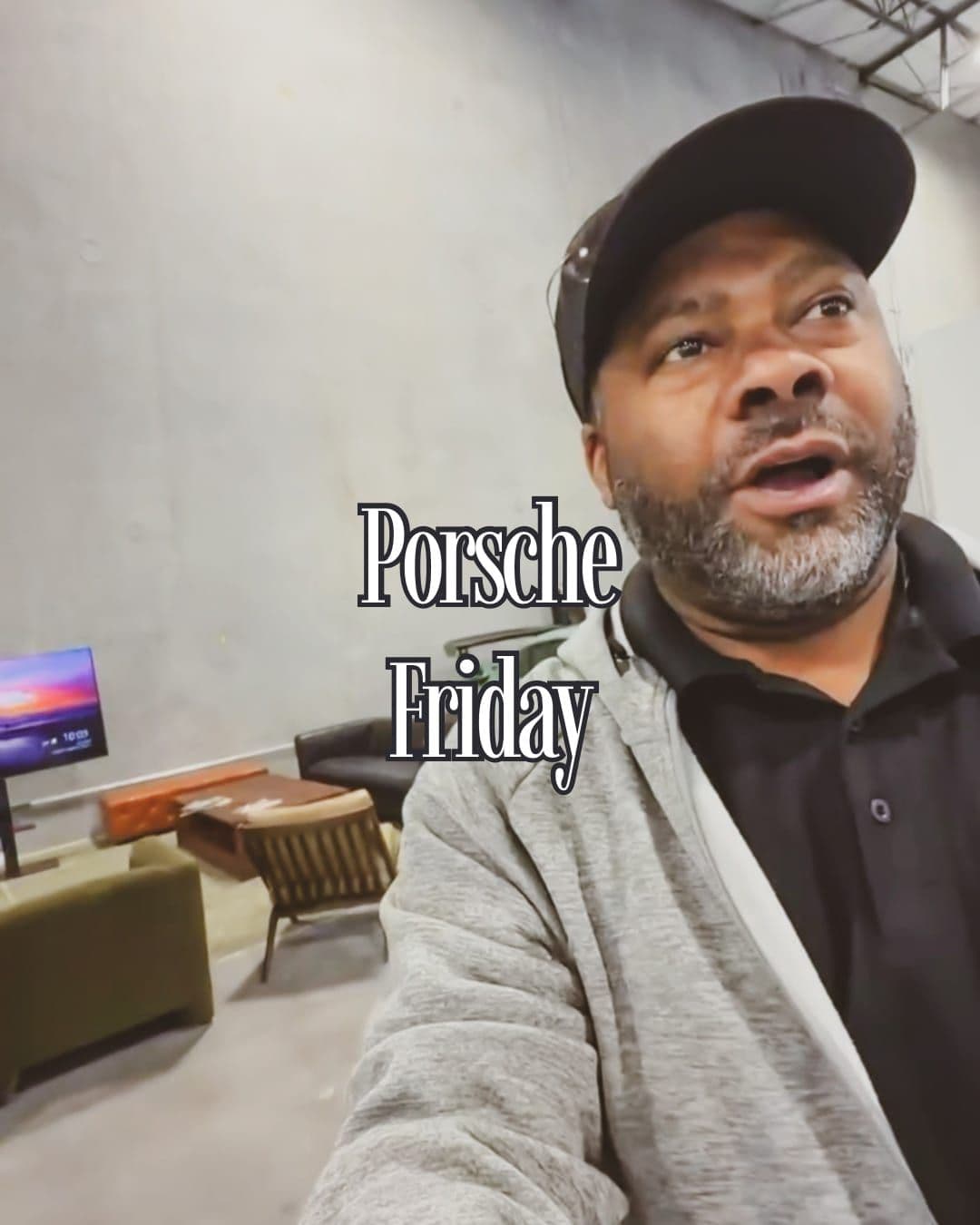Gavin Brooks on a Porsche Friday at the facility